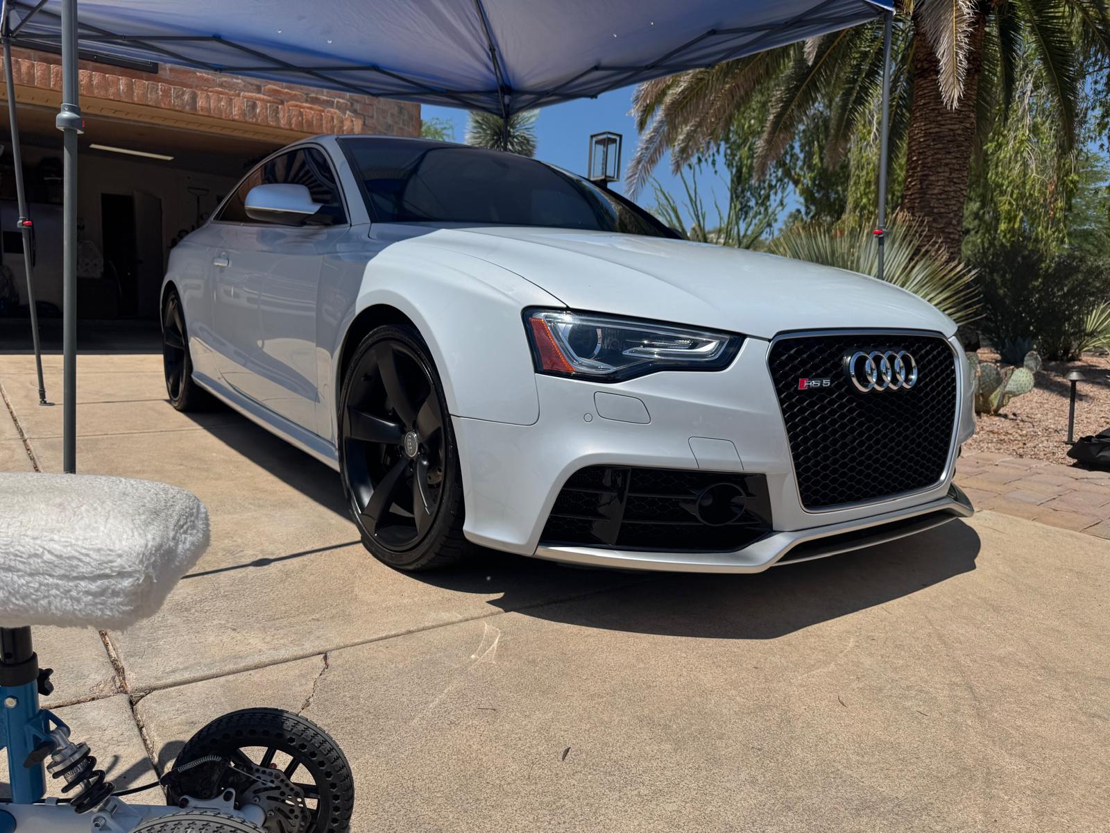 Mobile car detailing before and after in Tucson